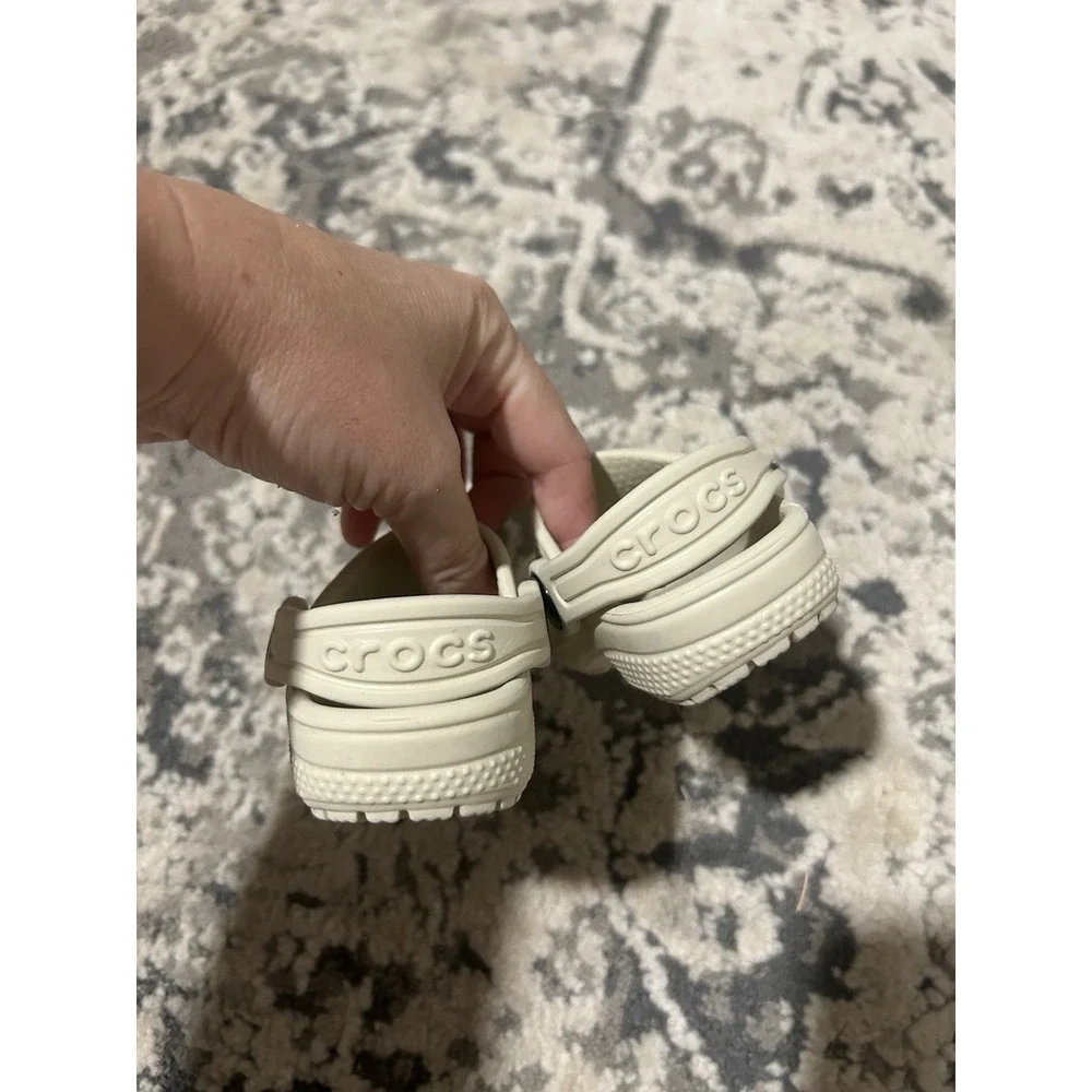 Tan Baby Crocs Size 4C